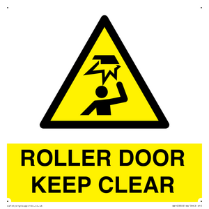 ROLLER DOOR KEEP CLEAR